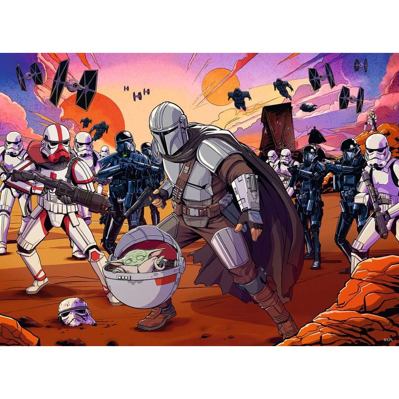 The Mandalorian: Face-Off (200pc XXL)