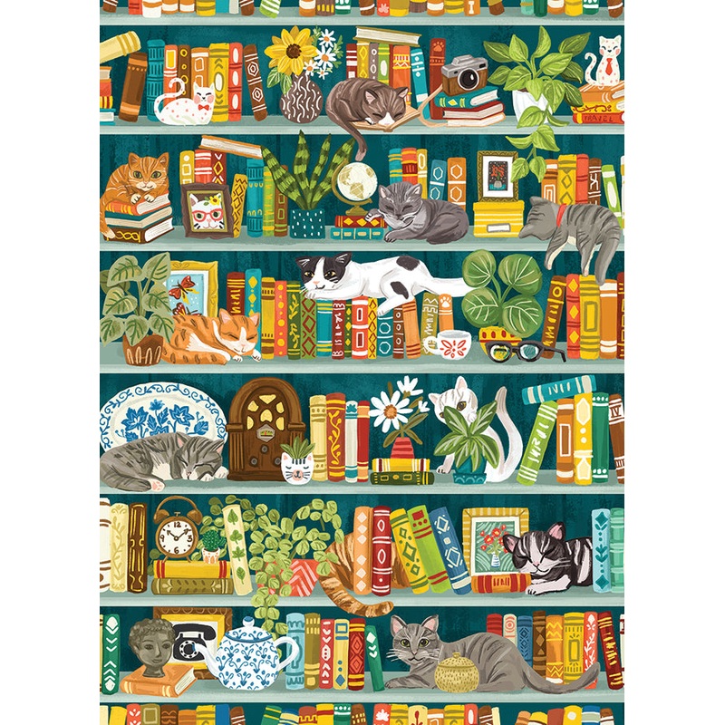 The Purrfect Bookshelf