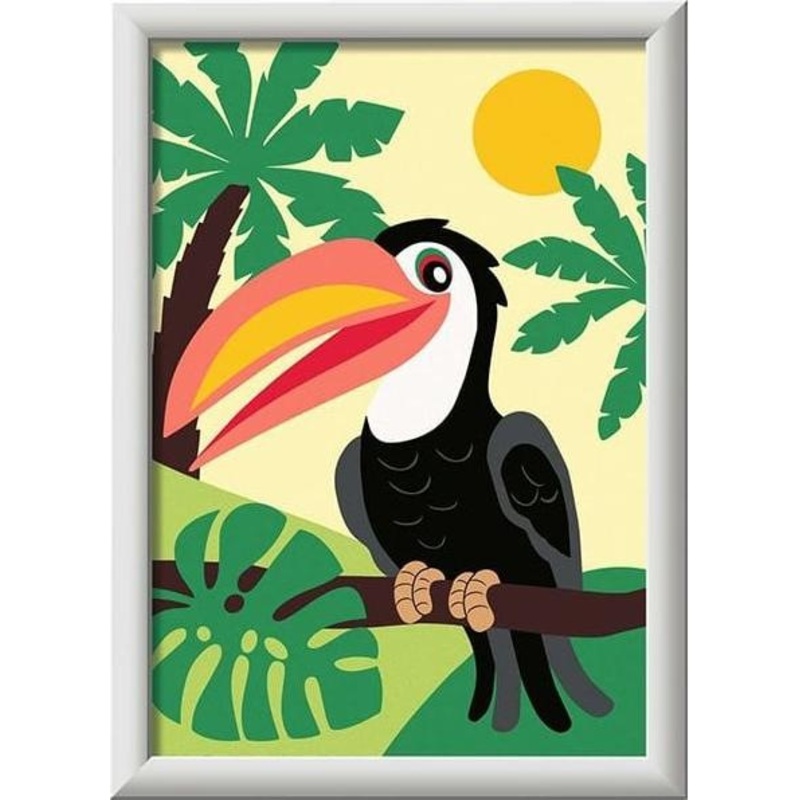 Toucan in the Jungle (CreArt Painting by Number)