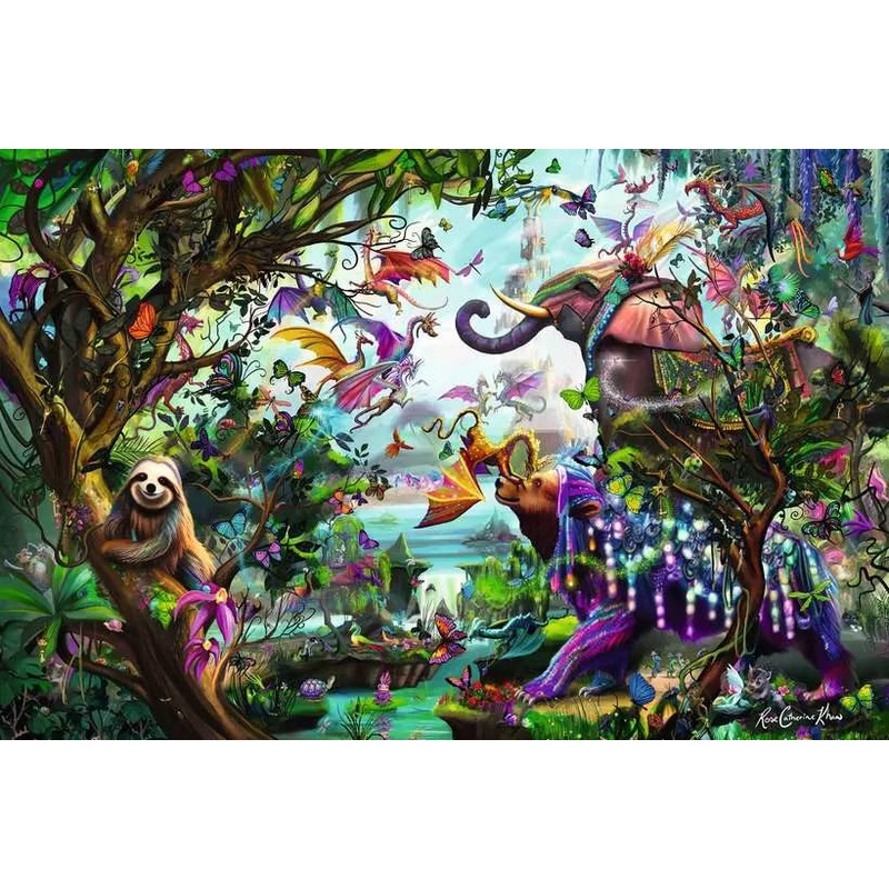 Tropical Dragons (4000pc)