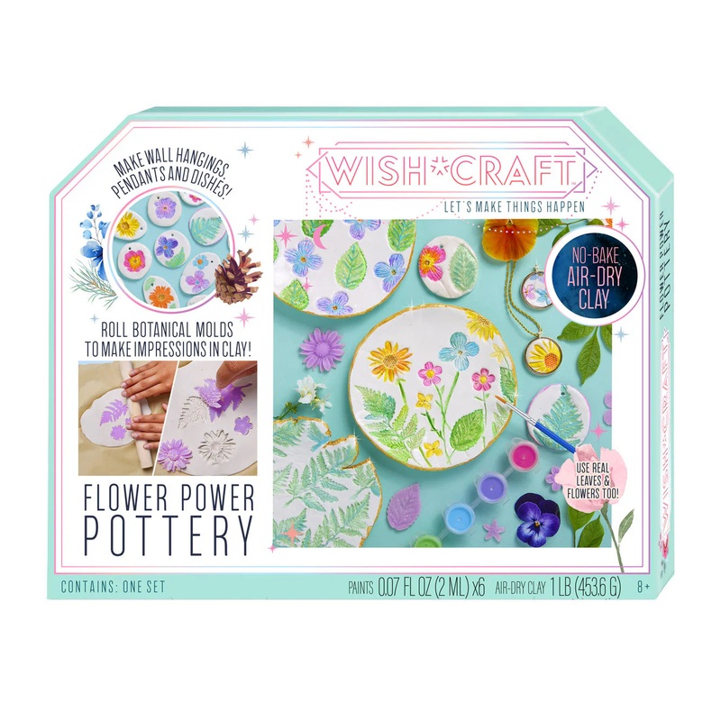 Wish*Craft: Flower Power Pottery