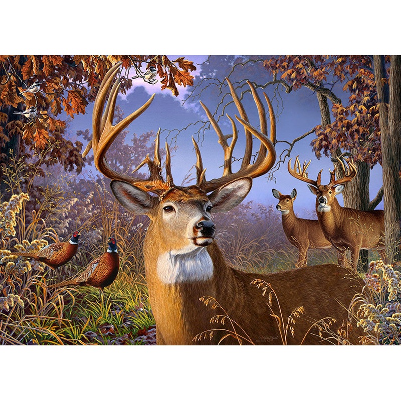 Deer and Pheasant