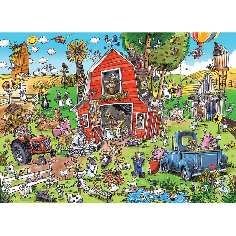 DoodleTown: Farmyard Folly (1000pc)
