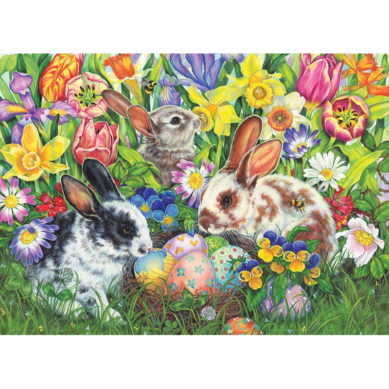 Easter Bunnies (family pieces)