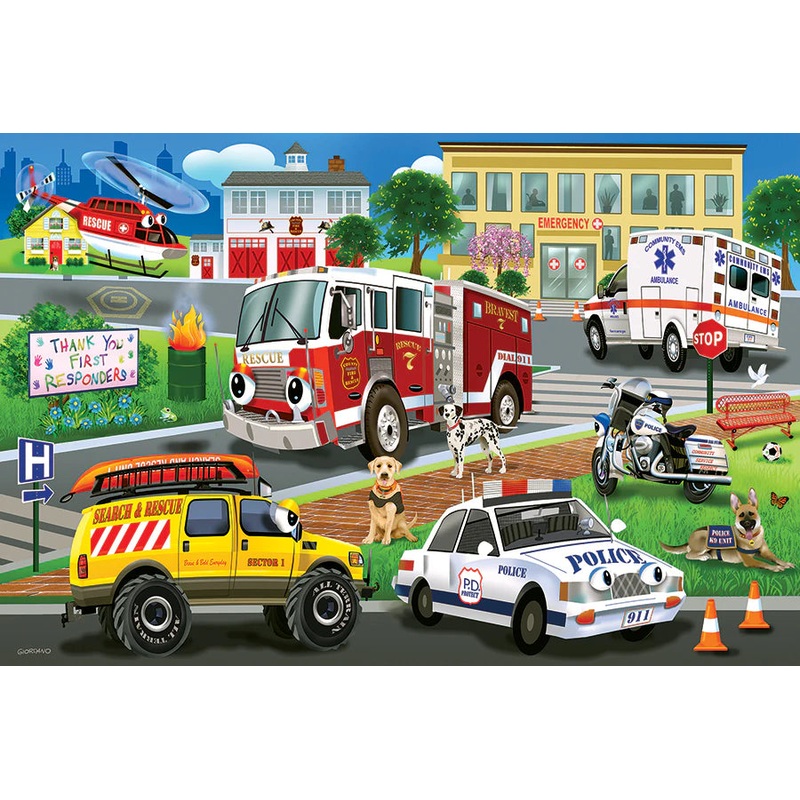 First Responders (floor puzzle)