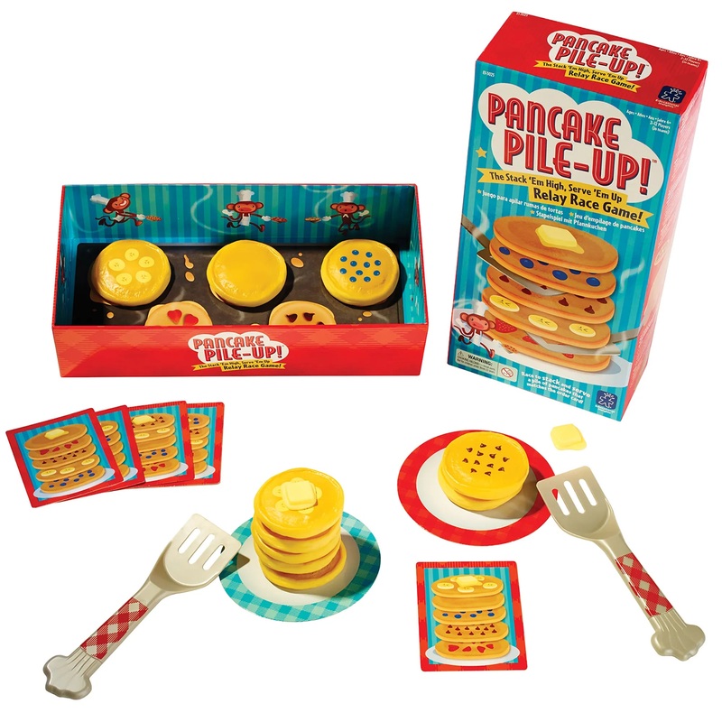 Pancake Pile-Up Relay Race Game