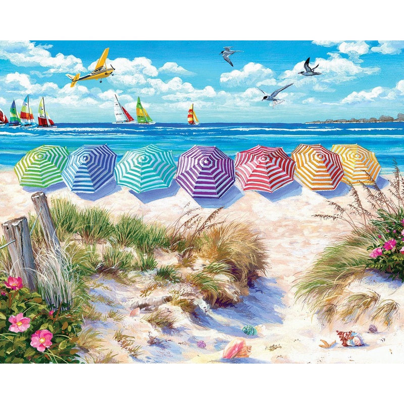 Rainbow Umbrellas