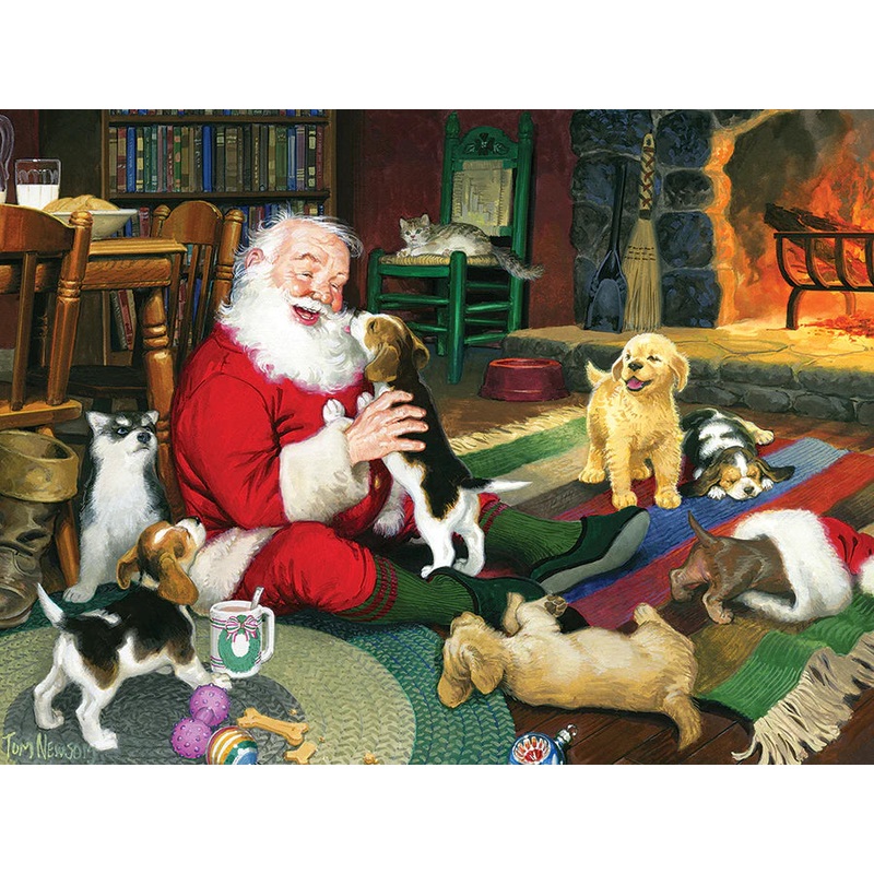 Santa's Playtime (easy handling pieces)