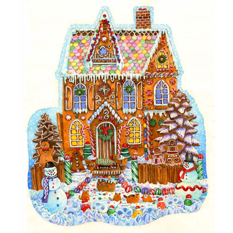 Suns Out 1000 Pc Gingerbread House