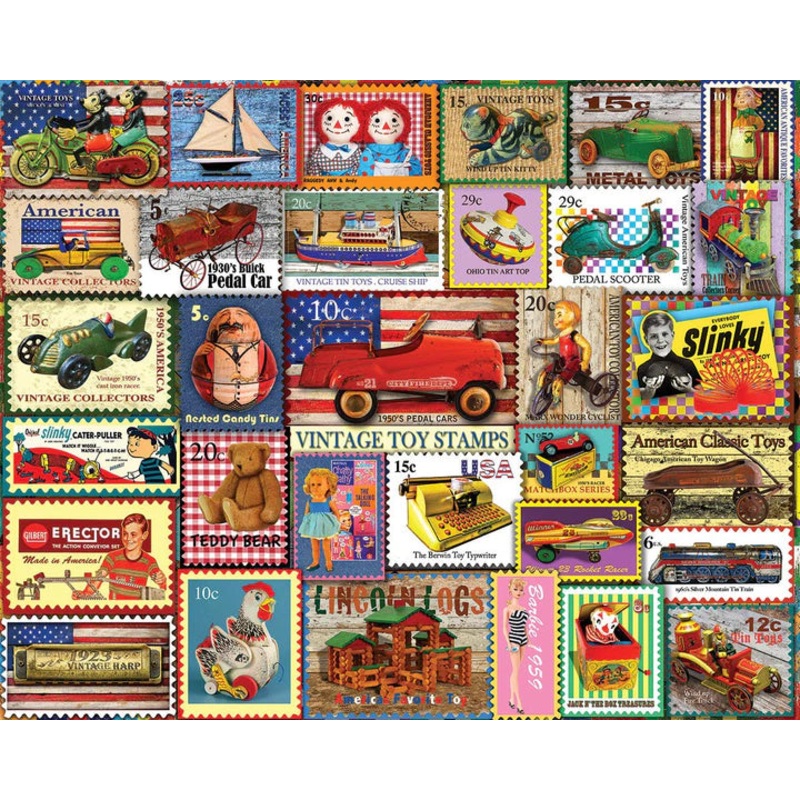 Vintage Toy Stamps