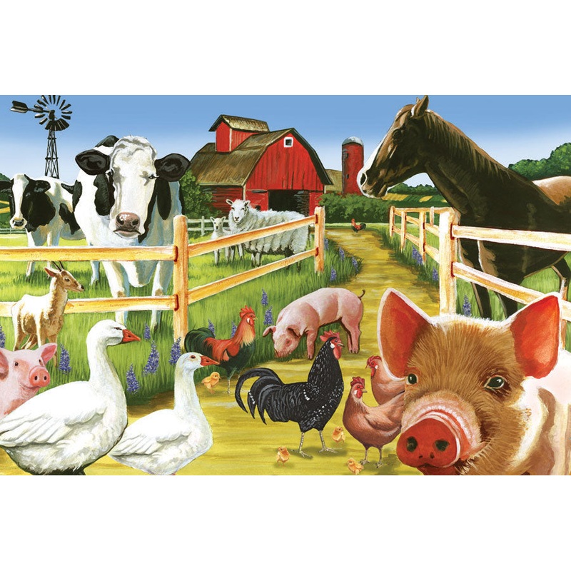 Welcome to the Farm (floor puzzle)