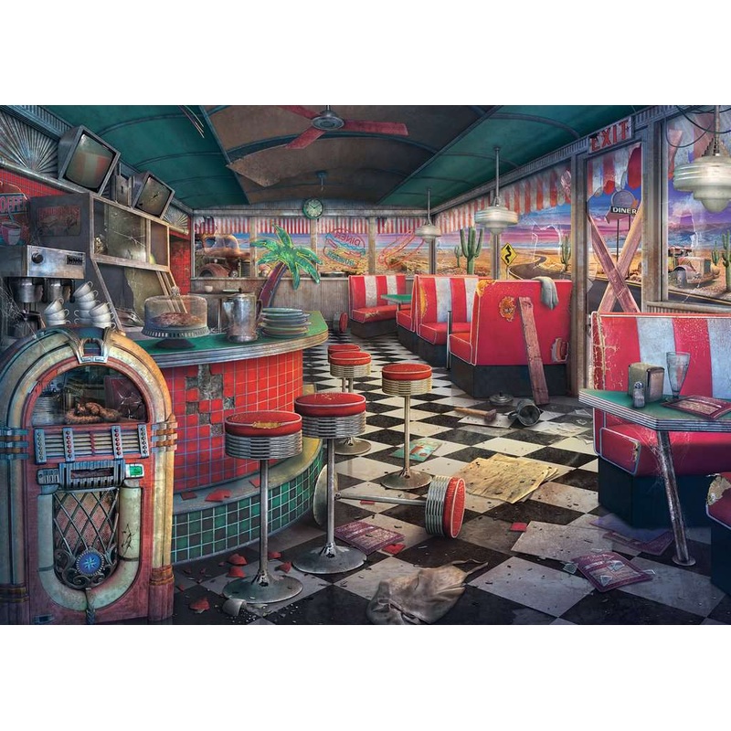 Abandoned Places: Decaying Diner