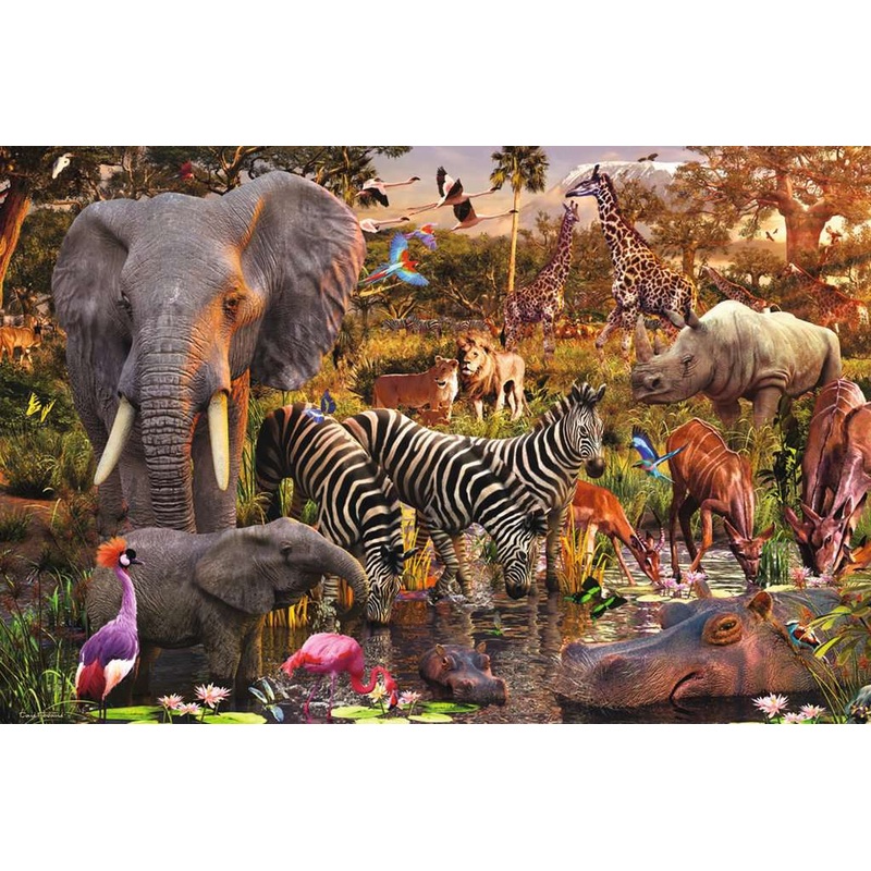 African Animal World (3000pc)