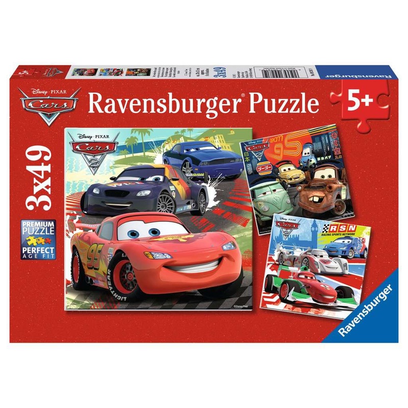 Cars: Worldwide Racing Fun (3x49pc)