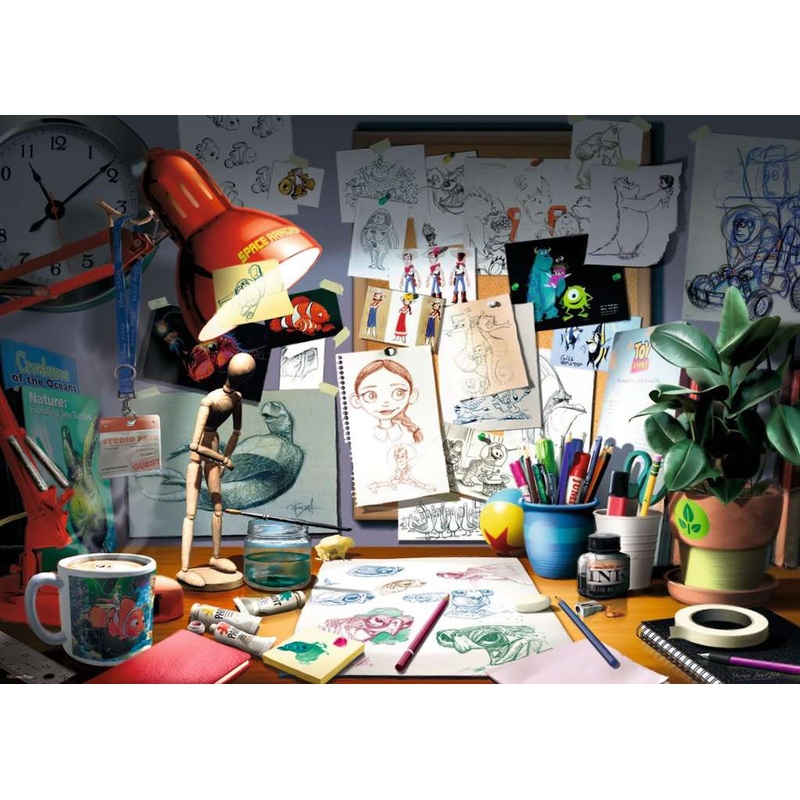 Disney Pixar: The Artist's Desk