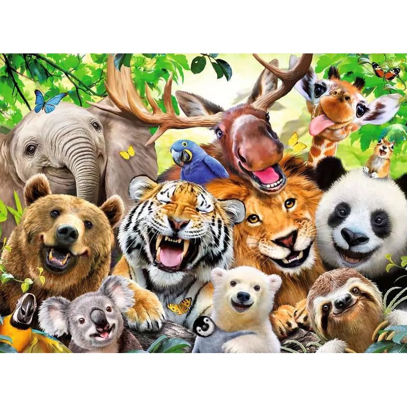 Exotic Animals Selfie (300pc XXL)