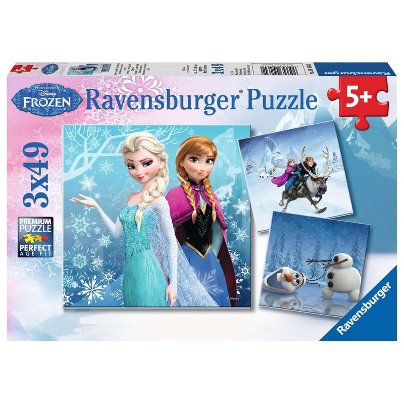 Frozen: Winter Adventures (3x49pc)