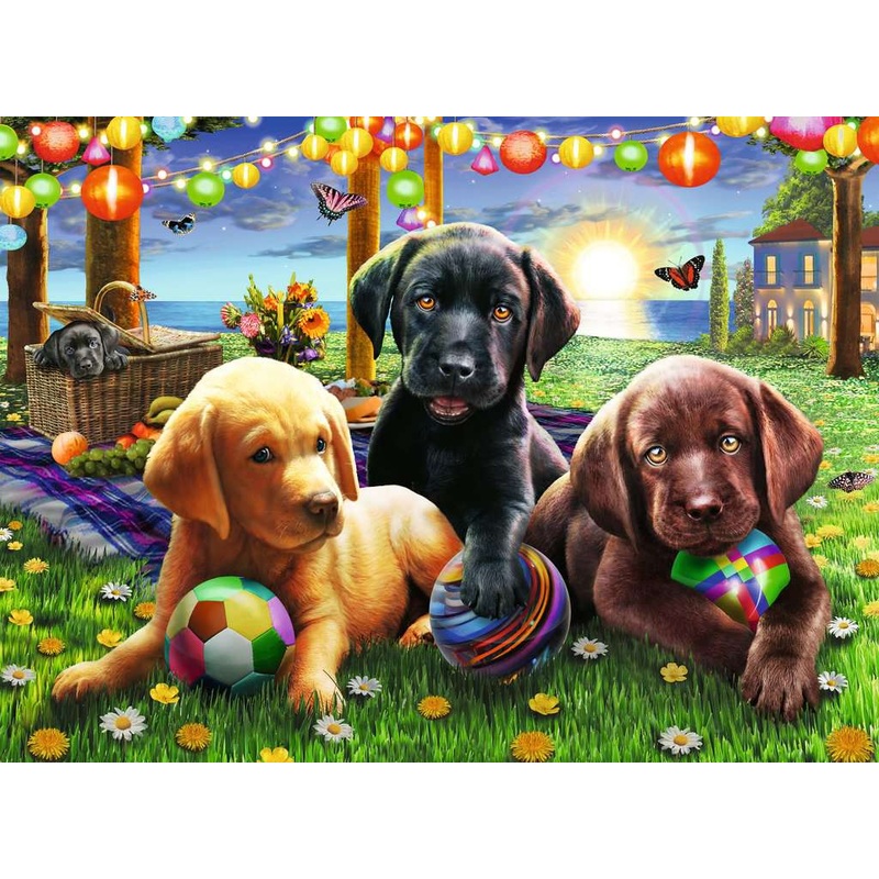 Puppy Picnic (100pc XXL)