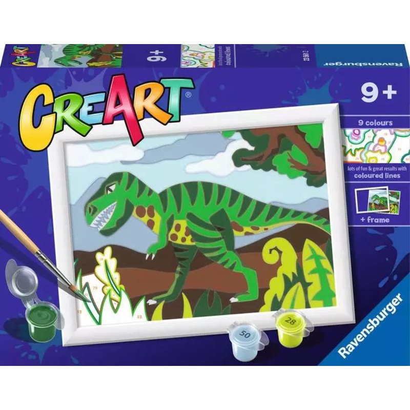 Roaming Dinosaurs (CreArt Painting by Number)