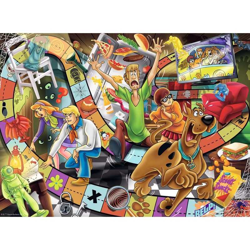 Scooby Doo Haunted Game (200pc XXL)