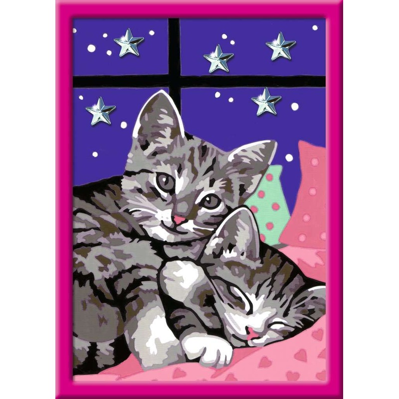 Sleepy Kitties (CreArt Painting by Number)