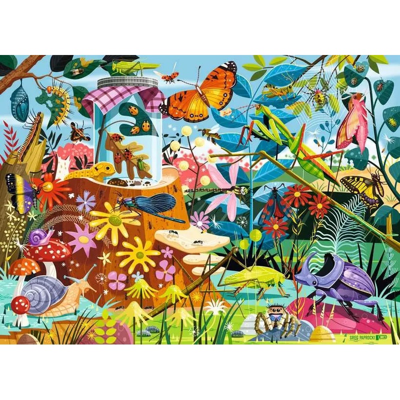 Backyard Bug World (60pc)