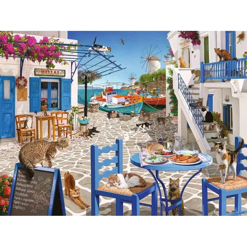 Cats of Mykonos (1500pc)
