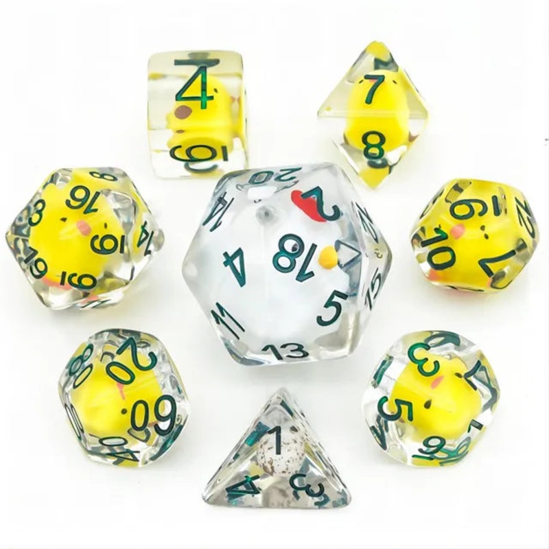 Chicken Run TTRPG/DND DICE SET
