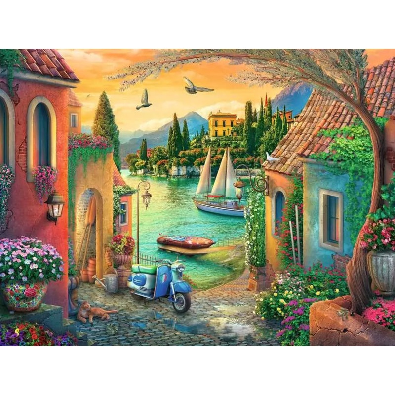 European Villa Views (750 piece)