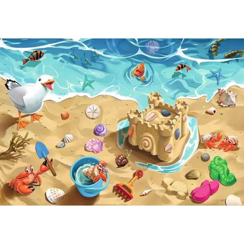 Fun at the Beach (24pc floor puzzle)