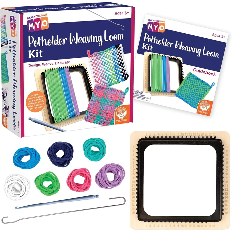 Make-Your-Own: Potholder Weaving Loom