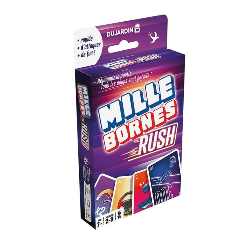 Mille Bornes Rush! Card Game