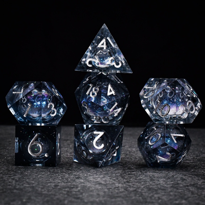 Oblivion Liquid Core DND/TTRPG Dice set