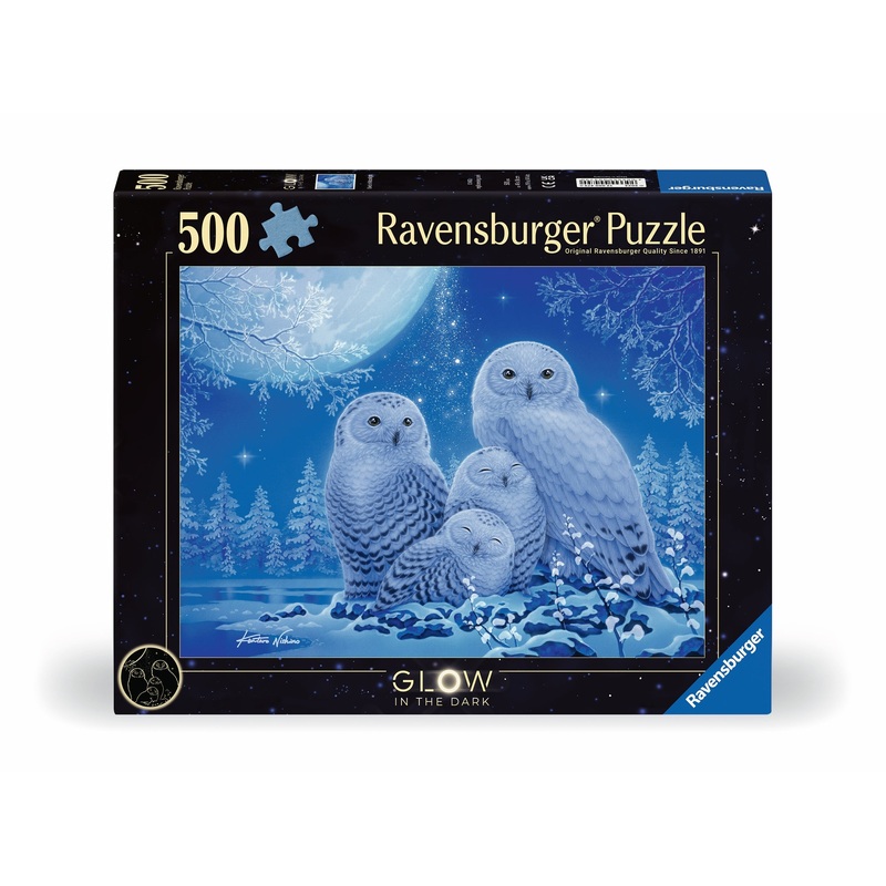Owls in the Moonlight (500 piece)