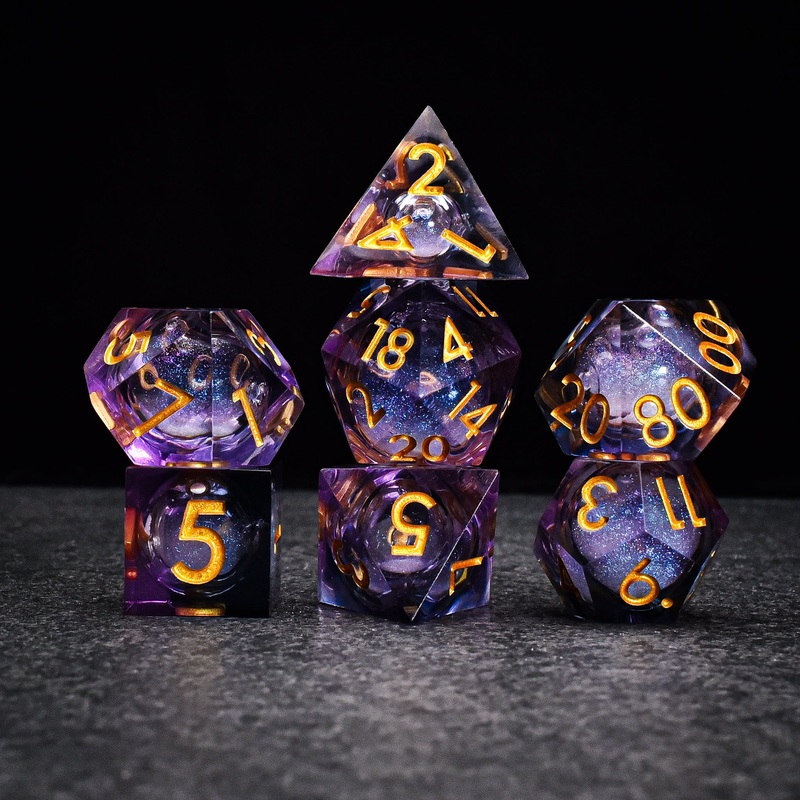 Portal Liquid Core DND/TTRPG Dice set